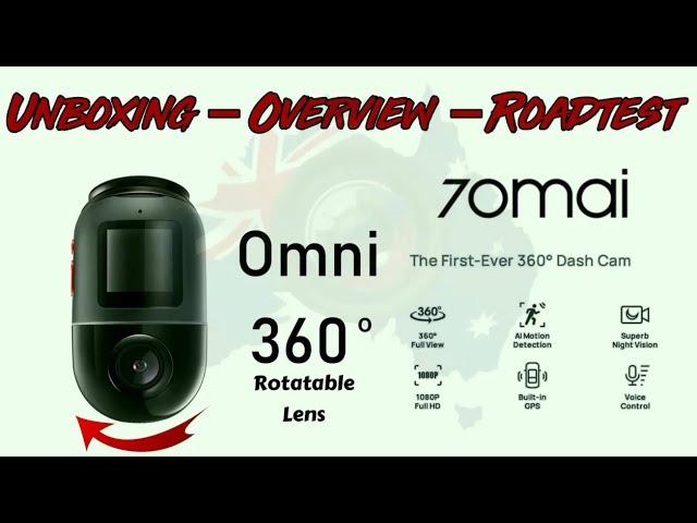 Aussiecams - 70mai Dash Cam Omni UNBOXING, ROADTEST and OVERVIEW and we have a DASH CAM GIVEAWAY!