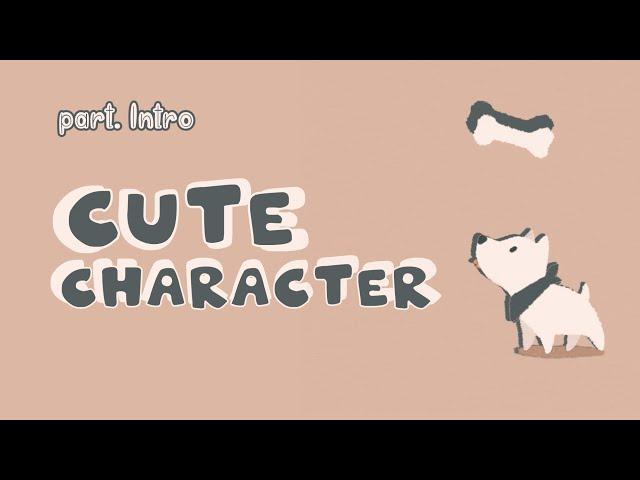 CUTE CHARACTER INTRO TEMPLATES | (part. intro) | intro no copyright