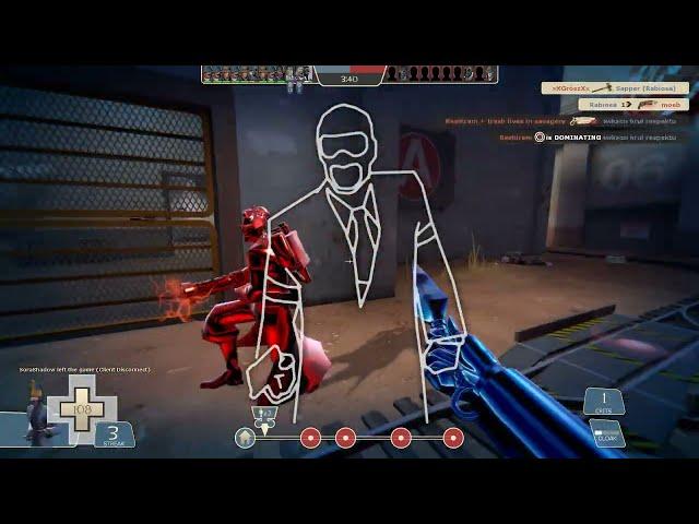 Team Fortress 2 Spy Gameplay