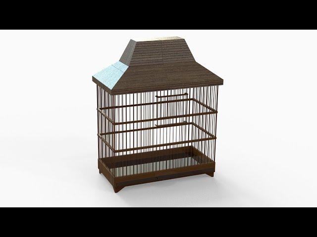 「DESIGN 142」 How to draw bird cage | Solidworks tutorial