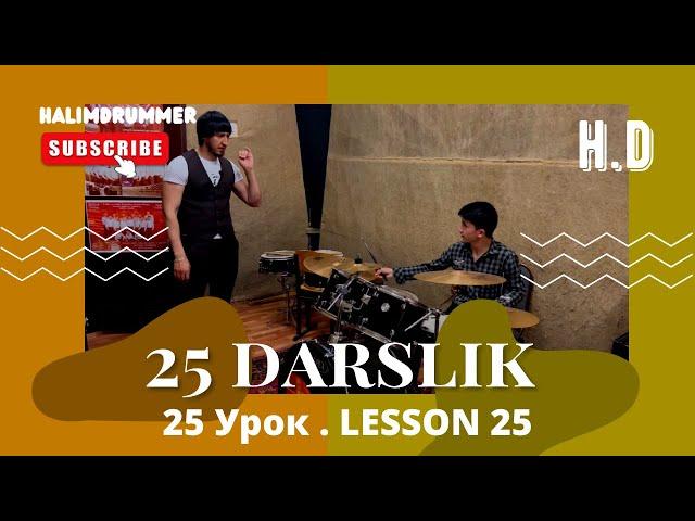 25 DARSLIK HALIM DRUMMER | УРОКИ БАРАБАНОВ | DRUM FILL | DRUM LESSONS USA | TONY ROYSTER |