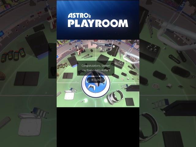 Found Every Artifact! | Astro's Playroom