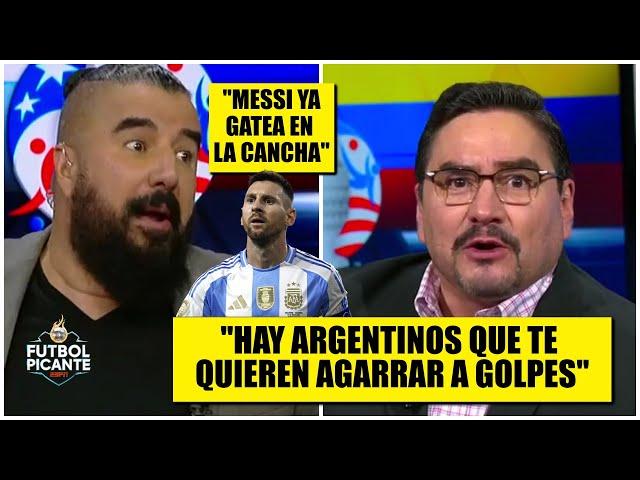 MESSI TIENE QUE RETIRARSE. Argentina JUGÓ MEJOR vs Colombia cuando él salió | Futbol Picante