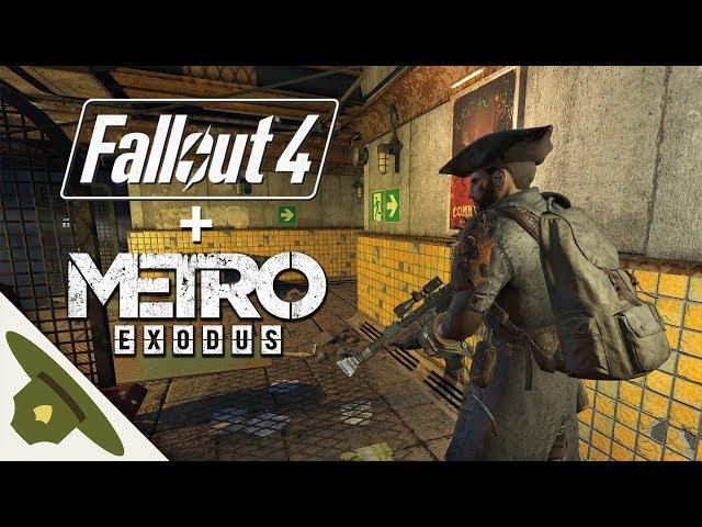 Fallout 4 settlement inspired by METRO EXODUS - Oberland Station | RangerDave