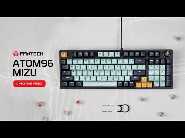 Unboxing Keyboard Mechanical | Fantech ATOM81 Mizu Edition