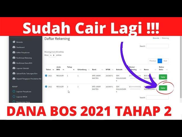 Cara Cek Dana BOS 2021 Tahap 2, Sudah Salur