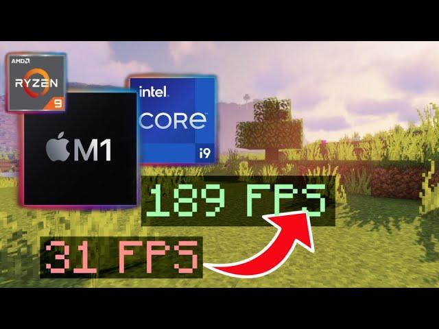 Make Minecraft faster on M1! (or any other computer)