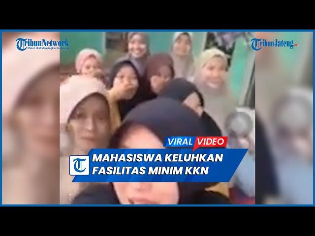Viral Mahasiswi UNP Keluhkan Fasilitas Minim KKN