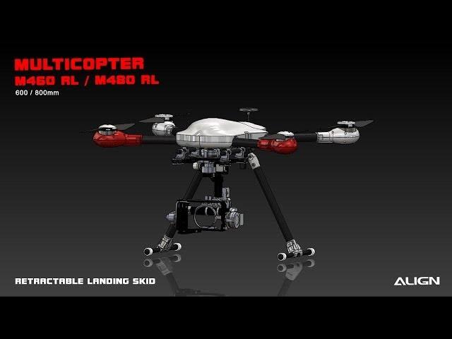 ALIGN M480 multicopter flight test 2