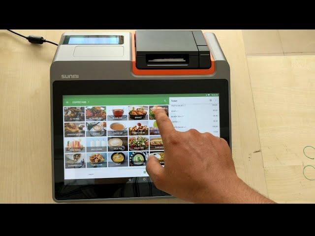 SINMI T1 MINI- TOUCH BILLING MACHINE - ANDROID POS TERMINAL