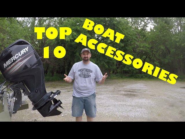10 MUST HAVE Boat Accessories!
