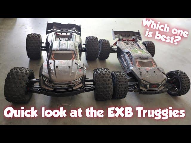 Arrma Talion EXB 6s compared to Arrma Kraton EXB 6s