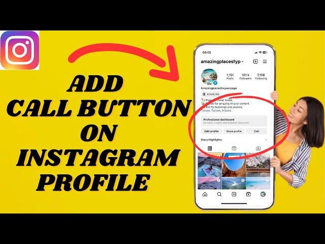 How To Add Call Button On Instagram Profile | Add Call To Action Button On Instagram