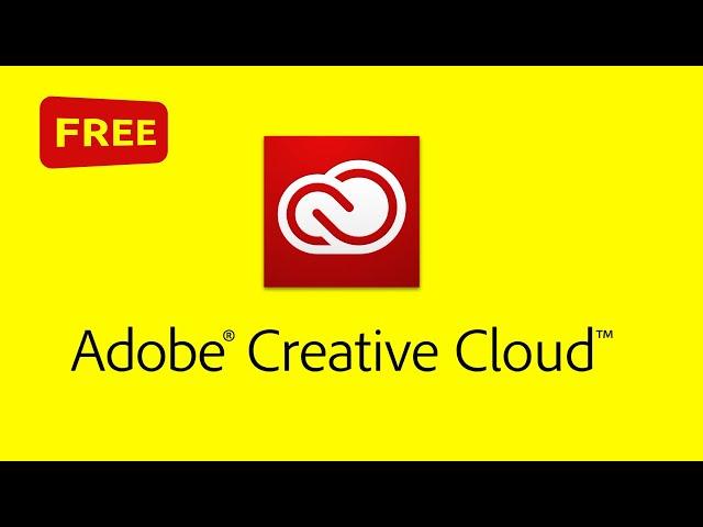 How to Get Creative Cloud for FREE!