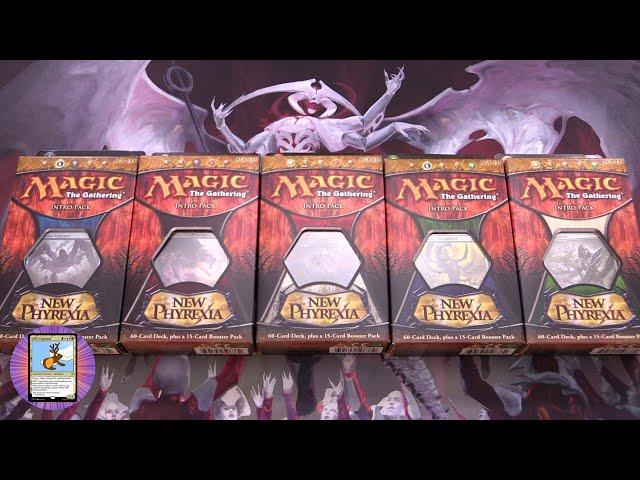 Opening All Five New Phyrexia Intro Packs!