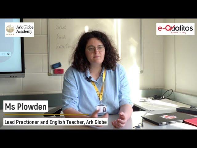 Train to Teach at Ark Globe, London - Q&A with Ms Plowden, English Teacher