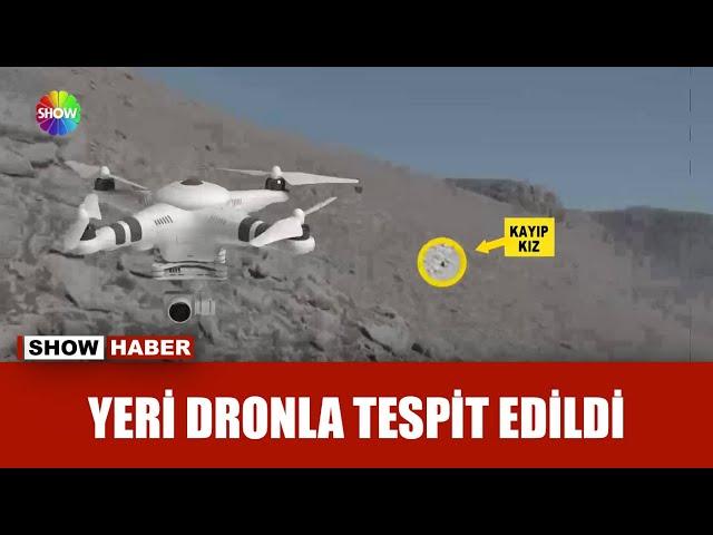 Kayıp kız dronla bulundu