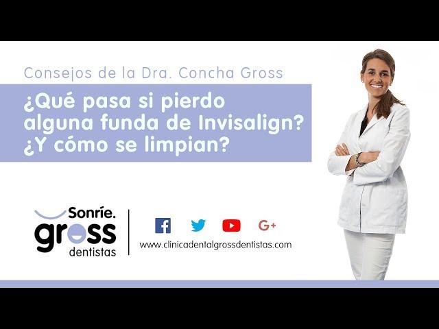 Ortodoncia invisible en Málaga - ¿Qué pasa si pierdo alguna funda de Invisalign? ¿Y cómo se limpian?