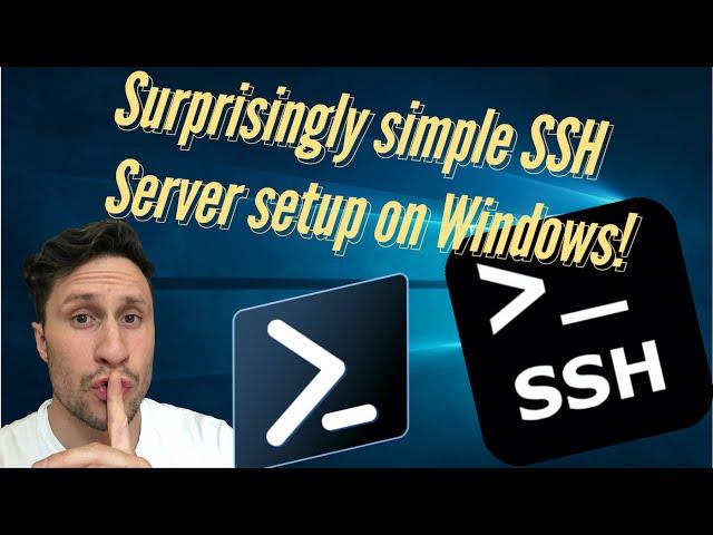 How to setup an SSH Server on Windows in 3 easy steps