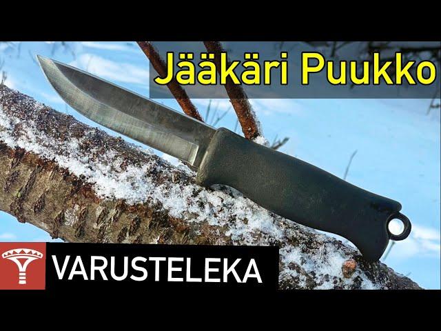 Jääkäri Puukko Finnish Bushcraft Survival Knife Varusteleka