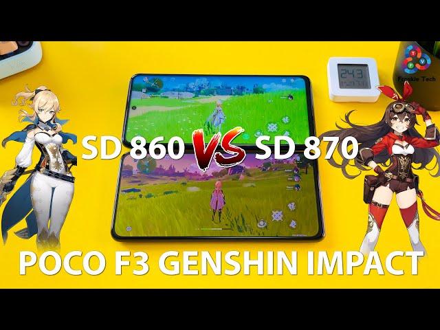 POCO F3 vs POCO X3 Pro GENSHIN IMPACT