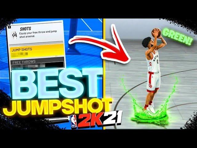 BEST JUMPSHOT ON NBA 2K21! BEST GREEN LIGHT JUMPSHOTS FOR ALL BUILDS NBA 2K21! BEST BUILD NBA 2K21