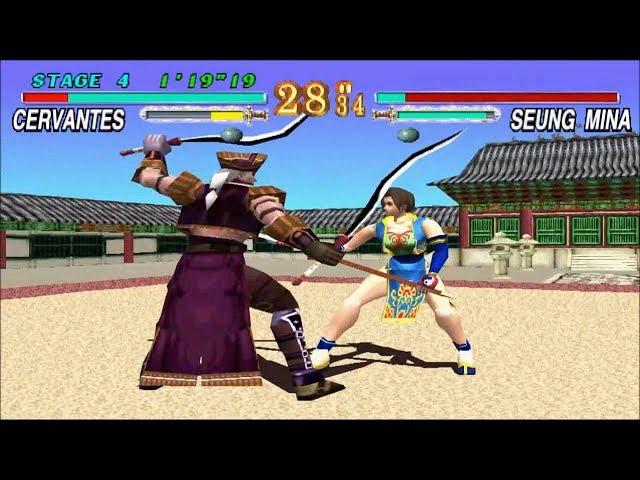 Soul Blade [PS1] - play as Cervantes (with both endings)