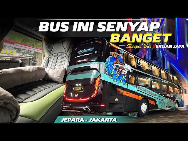 PERTAMA KALI NAIK BUS SLEEPER JETBUS 5 ADI PUTRO,KAGET BANGET‼️Trip Jepara-Jakarta with Berlian Jaya