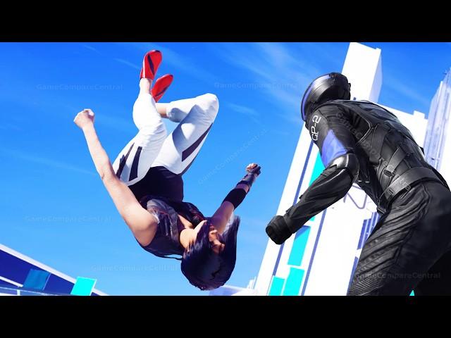 Mirror's Edge Catalyst All Takedowns & Finishers Animations