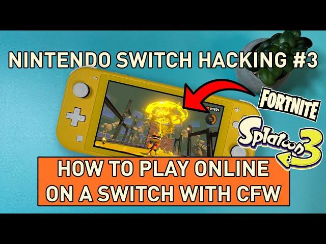 How To Play Online With A Modified Nintendo Switch Using Your Bought Games