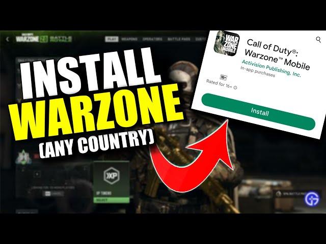 How to Download WARZONE MOBILE in Any Country! (Easy)