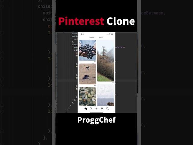 Building a Pinterest like App from Scratch with Flutter