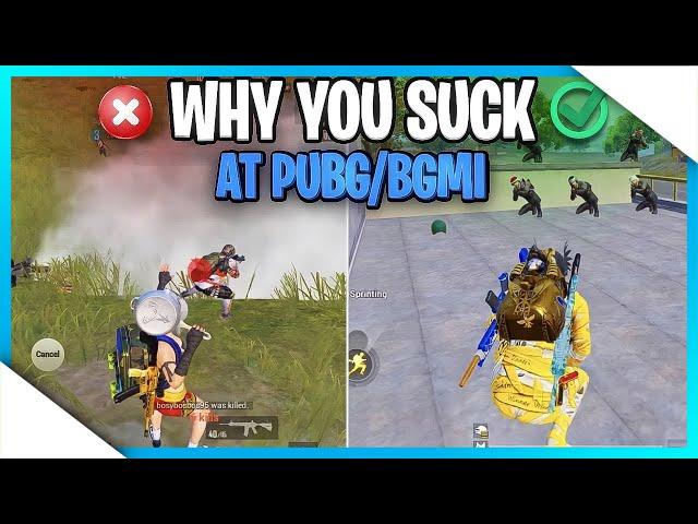 WHY YOU ARE NOT IMPROVING IN PUBG MOBILE • PUBG MOBILE TIPS AND TRICKS