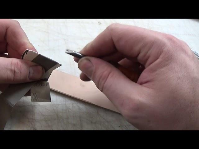 How to Sharpen Edge Bevelers quick, easy and cheaply