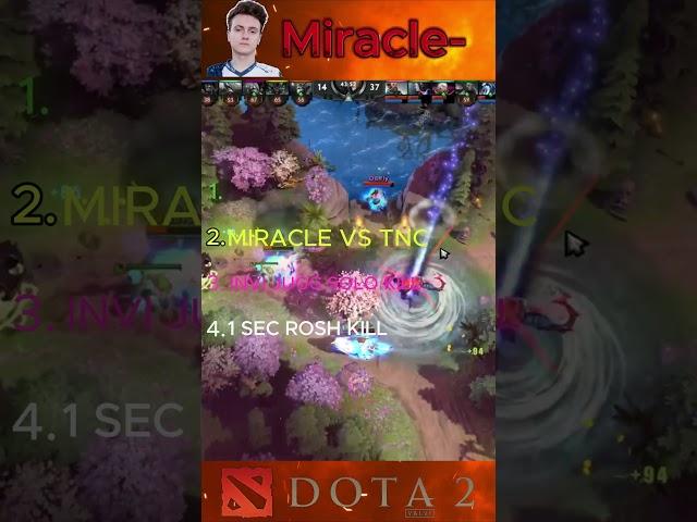 Miracle's best dota2 proscene