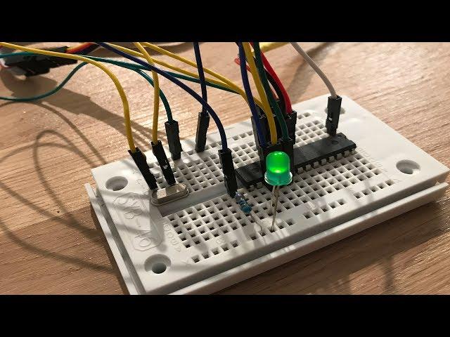 Standalone ATMEL ATMega328 PWM LED Fading - Mikrocontroller