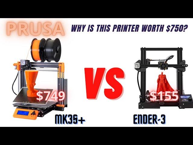 PRUSA i3 MK3S+ 3D Printer, is it worth $750? Compare with Creality Ender 3 and other budget printers