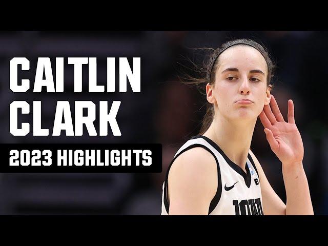 Caitlin Clark 2023 NCAA tournament highlights