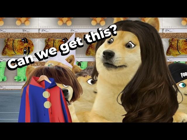 Shopping for school supplies #doge animation