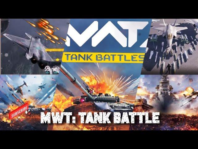 MWT tank battles, Epic PvP Hi-Tech Tank Warfare with Drones and Aircraft