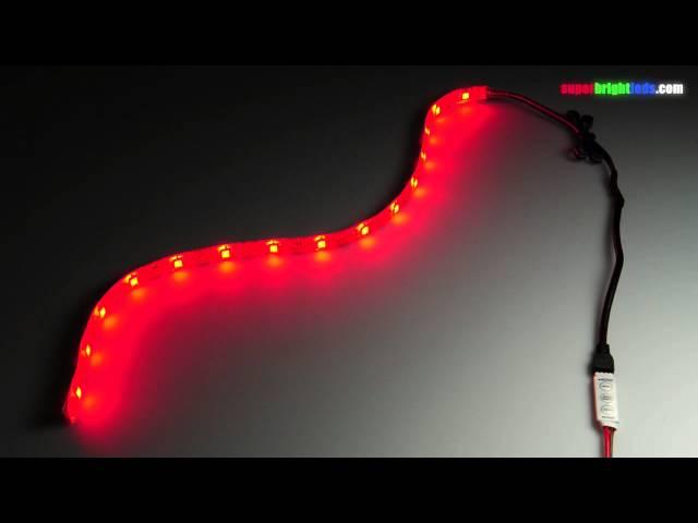 Mini LED RGB Controller Demo- MCB-RGB4 from superbrightleds.com