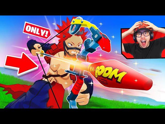 *BOOM BOW* Only Challenge in Fortnite (IMPOSSIBLE!)