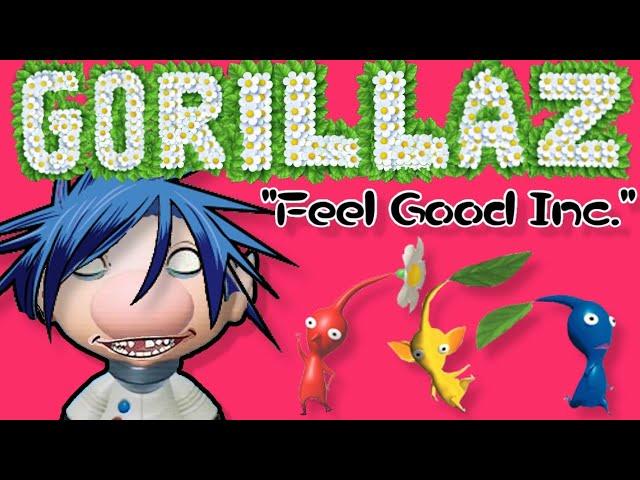 Feel Good Inc. sung by that one Pikmin sound + Olimar sounds