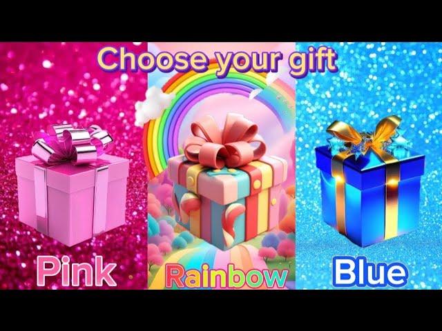 Choose your gift #3giftbox #pickonekickone #wouldyourather