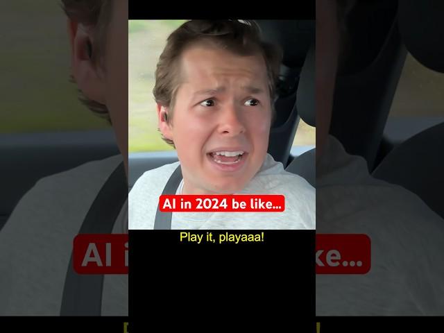 AI in 2024 be like…  #shorts #funny #youtubeshorts #ai #artificialintelligence #spotify