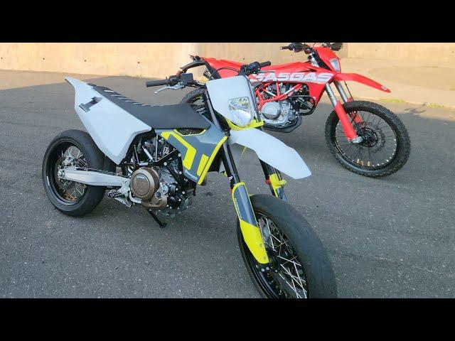 HUSQVARNA 701 SM SUPER MOTO & GASGAS 700 ES ENDURO 100% TOP SHELF