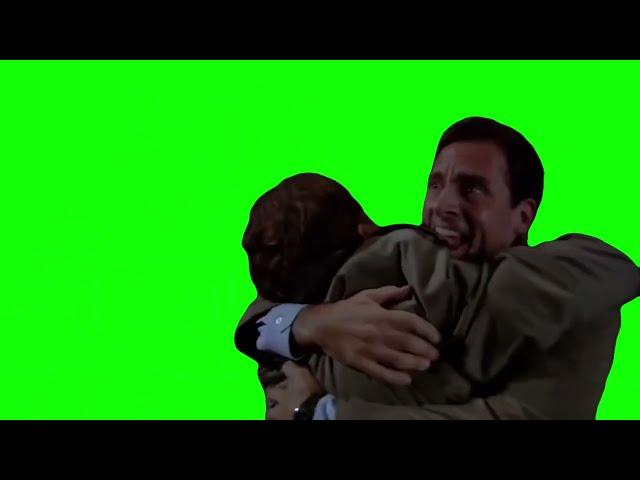 The Office "We Did It" Green Screen