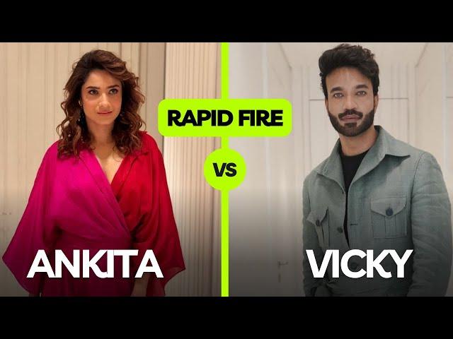 Vicky Jain Ankita Lokhande's Fight Ends After He Sings This Song| Vicky Ankita Rapid Fire|MissMalini