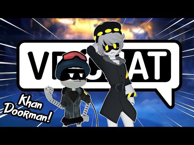 Khan Doorman Gets Revenge On The Disassembly Drones In VRChat! -VRChat Funny Moments (Murder Drones)