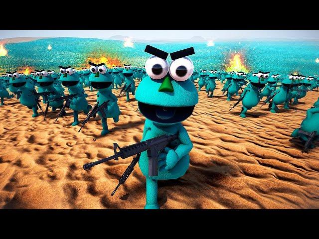 1 MILLION Puppets vs Artillery - Ultimate Epic Battle Simulator 2